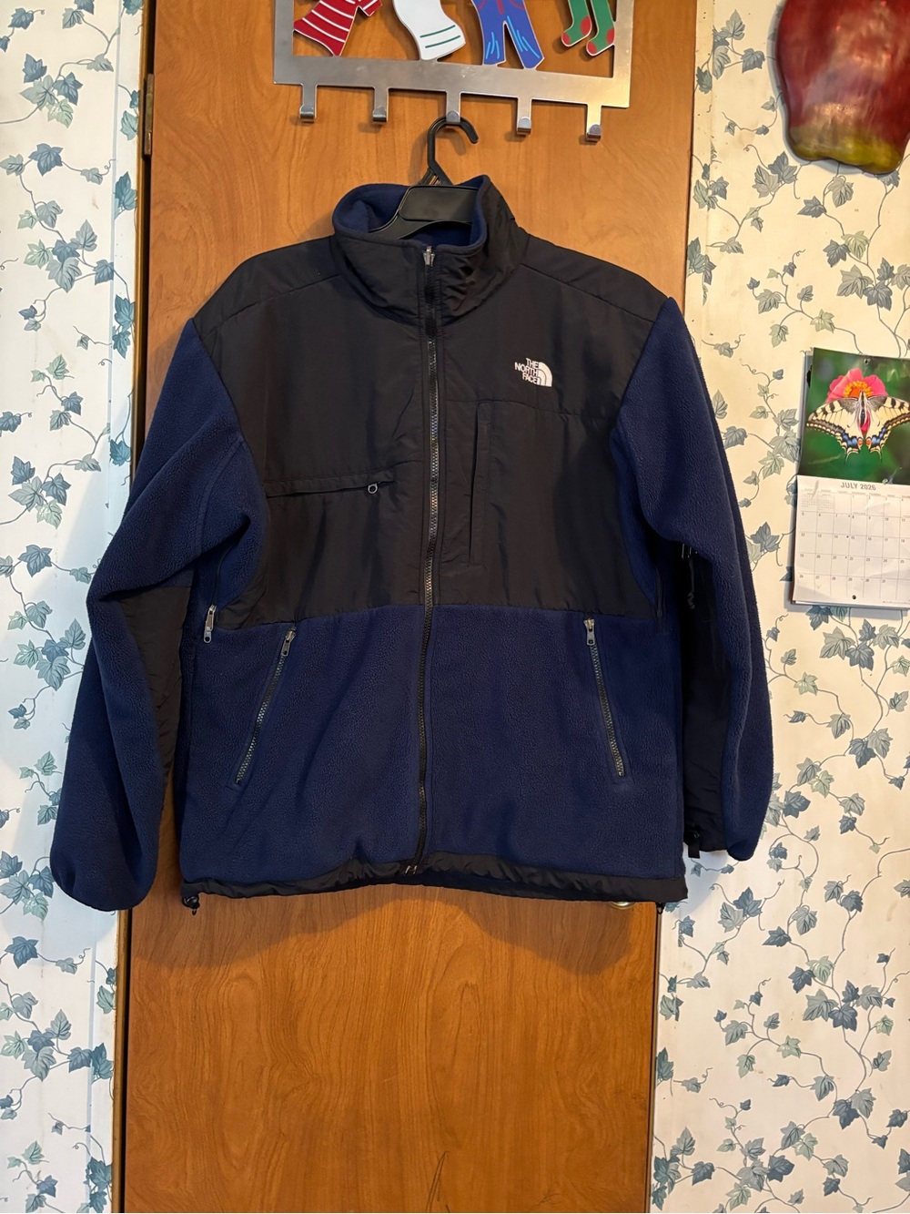 The North Face Navy and Black Lightweight Fleece Jacket